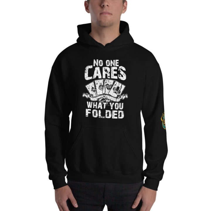 No One Cares What You Folded – Jpa Unisex Hoodie