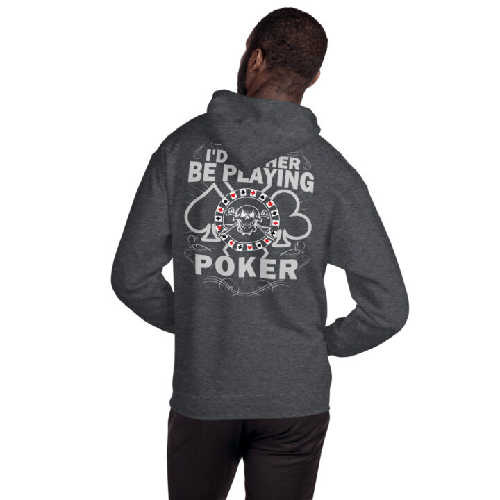 Buffalo Pub Poker – I’d Rather Be Playing Poker – Unisex Hoodie
