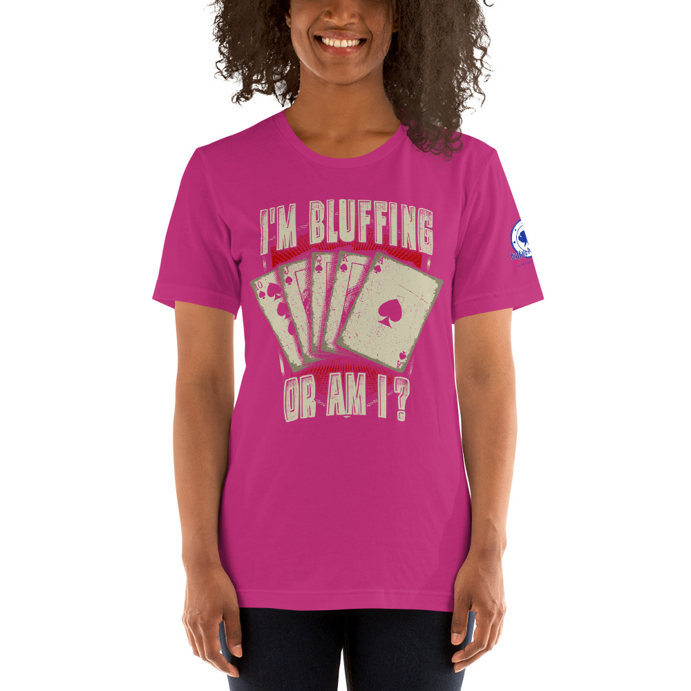 Buffalo Pub Poker – I’m Bluffin’ Or Am I? –  Women’s T-shirt