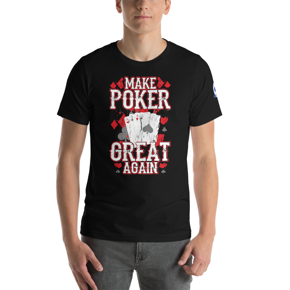 Buffalo Pub Poker – Make Poker Great Again – Men’s T-shirt