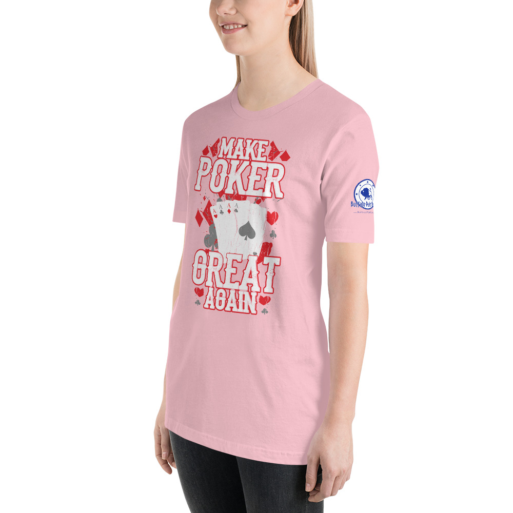 Buffalo Pub Poker – Make Poker Great Again – Women’s T-shirt
