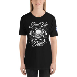 Buffalo Pub Poker – Shut Up And Deal – Women’s T-shirt