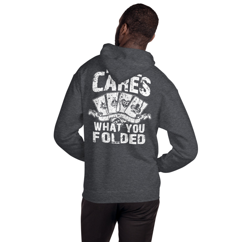 Kontenders – No One Cares What You Folded –  Unisex Hoodie