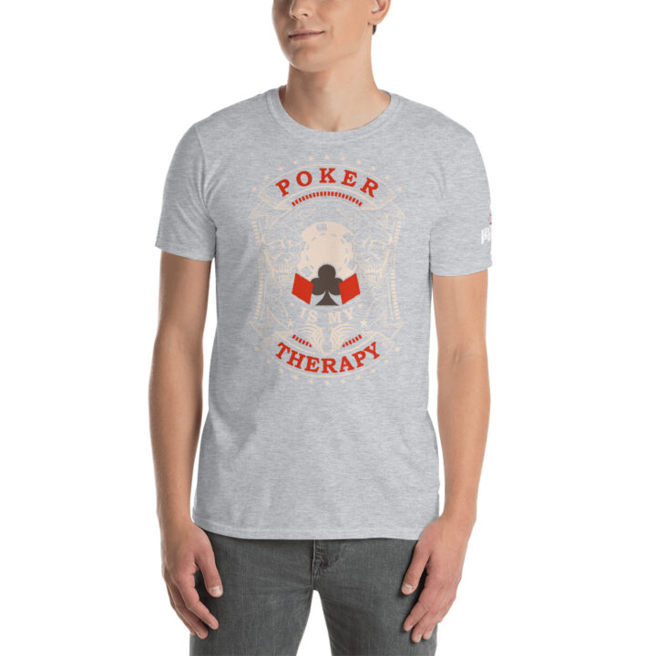 Kontenders – Poker Is My Therapy – Men’s T-shirt