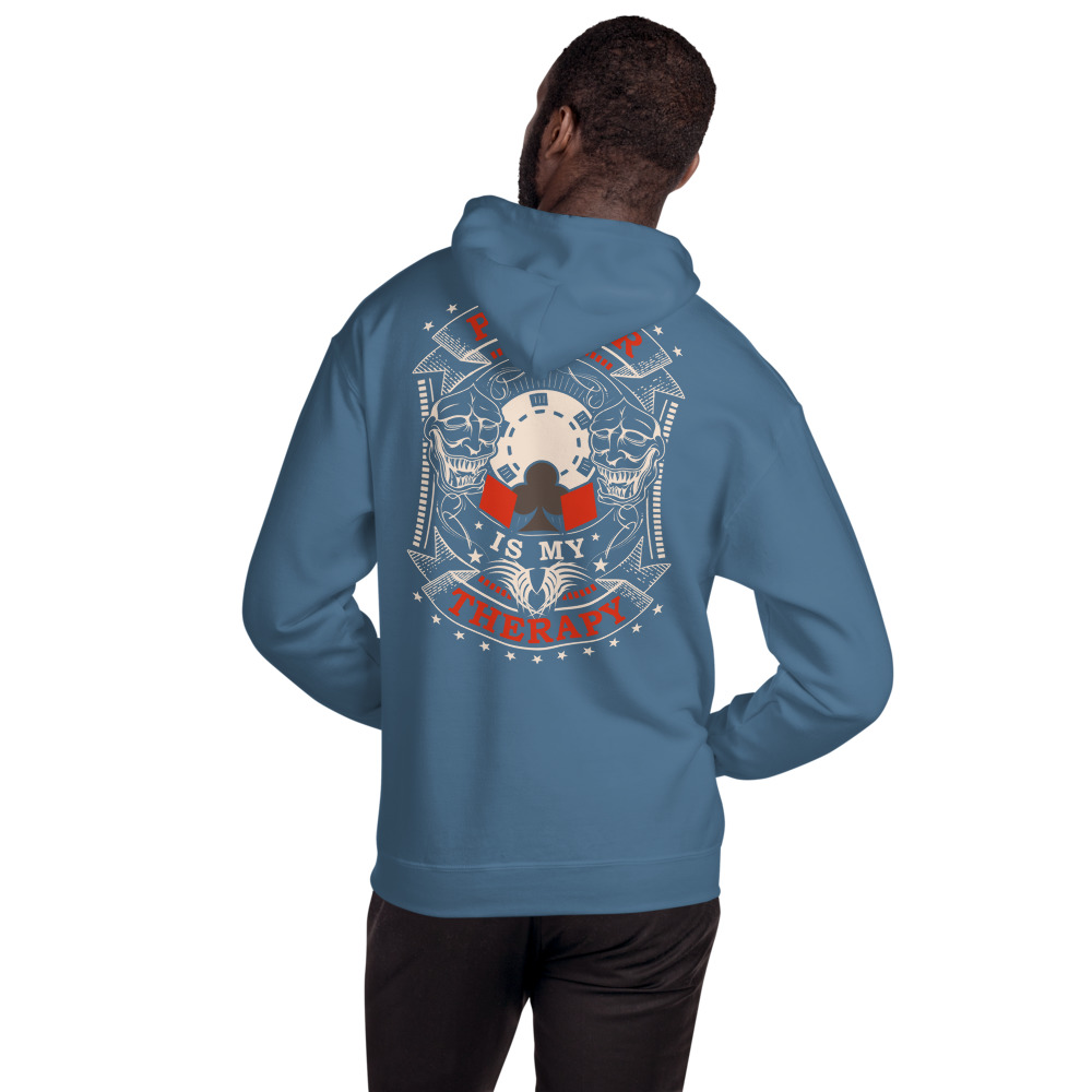 Private: Koala T. Poker – Poker Is My Therapy – Unisex Hoodie