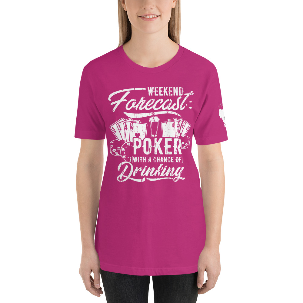 Private: Koala T. Poker – Weekend Forecast Poker With A Chance Of Drinking – Women’s T-shirt