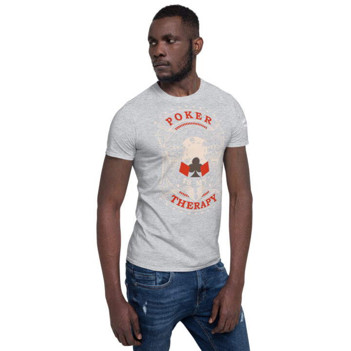 Private: Pikes Peak Poker – Poker Is My Therapy –  Men’s T-shirt